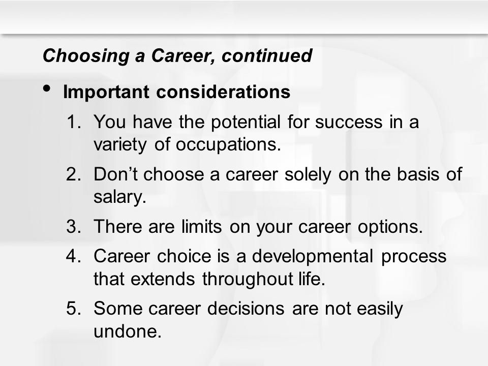 Beware of Misleading Career Tests
